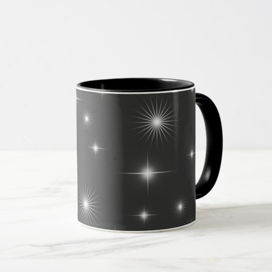 Starry Night Elegant Tasse (VorderseiteRechts)