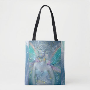 Starry Night Fairy Fantasy Art von Molly Harrison Tasche