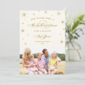 STARRY NIGHT | FERIENFOTOKARTE FEIERTAGSKARTE (Stehend Vorderseite)