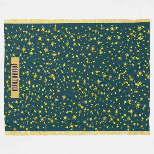 Starry Night Fleece Throw (Vorderseite (Horizontal))