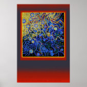 " STARRY NIGHT " floating__by: Robert Singletary Poster (Vorne)