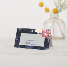 Starry Night Floral Wedding Platzkarte Zelt