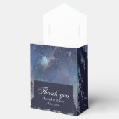 Starry Night Forest Wedding Vielen Dank Geschenkschachtel (Geöffnet)