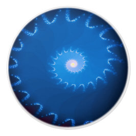 Starry Night Fraktal Keramik Knock Keramikknauf