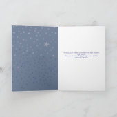 Starry Night Froher Festtage Karte (Innenseite)