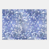 Starry night, fröhliche Weihnachten Geschenkpapier Set (Vorderseite 2)