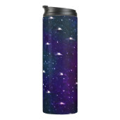 Starry Night Galaxy Thermal Tumbler Thermosbecher (Nach rechts gedreht)