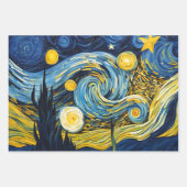 Starry Night Geschenkpapier Set (Vorderseite 3)