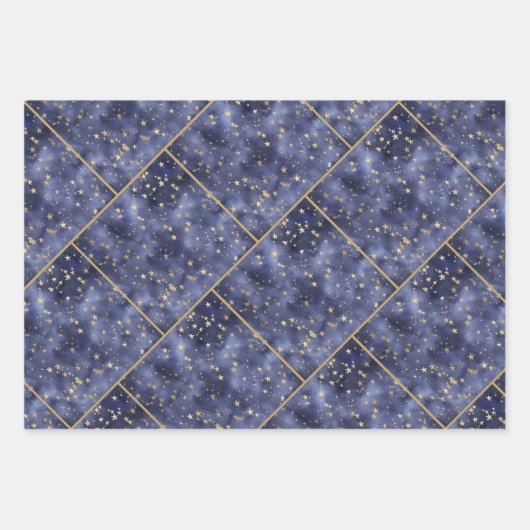 Starry Night Geschenkpapier Set (Vorderseite 3)