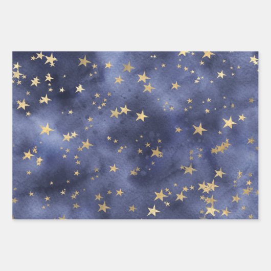Starry Night Geschenkpapier Set (Vorderseite 2)