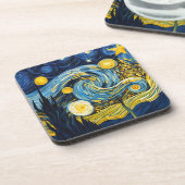 Starry Night Getränkeuntersetzer (Linke Seite)