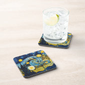 Starry Night Getränkeuntersetzer (Rechte Seite)