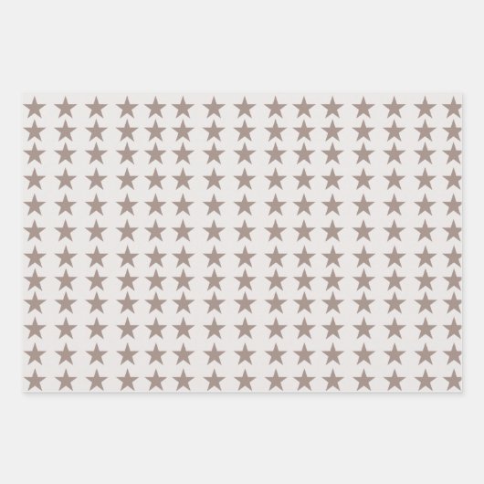 Starry Night Gift Wrap Set Modern Pastel  Geschenkpapier Set (Vorderseite 2)