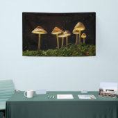 Starry Night Glows Mushrooms Banner (Messeveranstaltung)