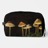 Starry Night Glows Mushrooms Waschbeutel (Vorderseite)