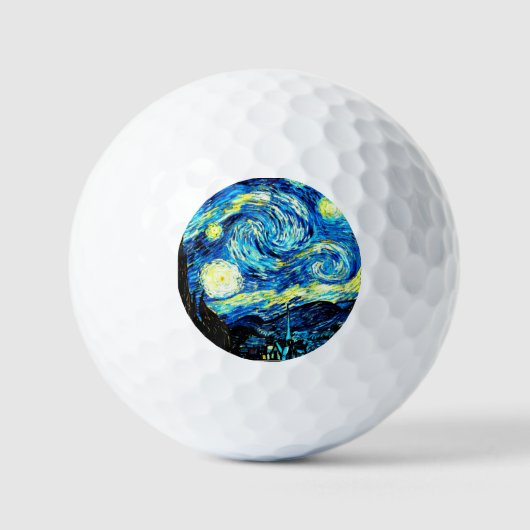 Starry Night, Golfball (Vorderseite)