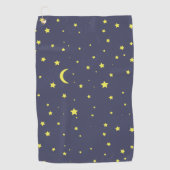 Starry Night Golfhandtuch (Vorderseite)