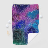 Starry Night Golfhandtuch (Insitu)