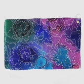 Starry Night Golfhandtuch (Horizontal)