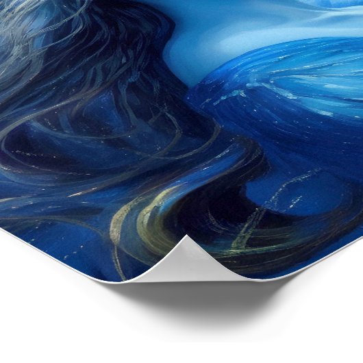 Starry Night 🌌 - Griechisch Goddess Fantasy Poste Poster (Ecke)