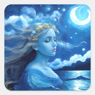 Starry Night 🌌 - Griechisch Goddess Magic Sticker