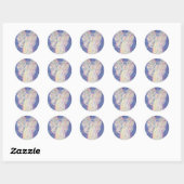 Starry Night Guardian Angel Art Custom Stickers (Blatt)