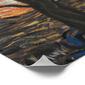 Starry Night Halloween Poster (Ecke)