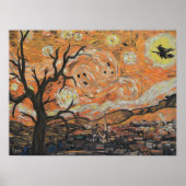 Starry Night Halloween Poster (Vorne)