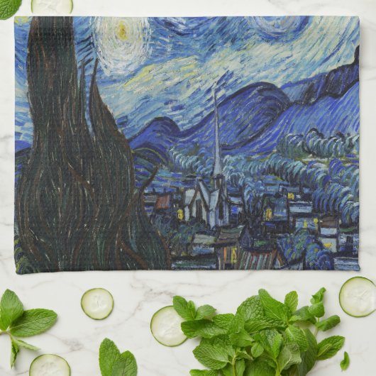 Starry Night Handtuch (Gefaltet)