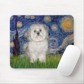 Starry Night - Havanese (F) Mousepad (Mit Mouse)
