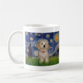 Starry Night - Havanese Puppy Kaffeetasse (Links)