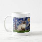 Starry Night - Himalayan cat 7 Kaffeetasse (Links)