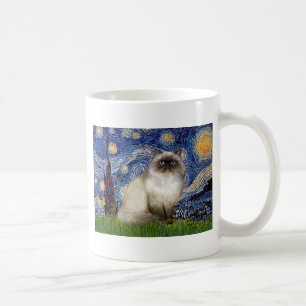 Starry Night - Himalayan cat 7 Kaffeetasse