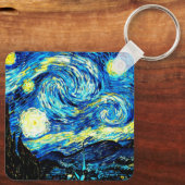 Starry Night, Hitch Cover Schlüsselanhänger (Rückseite)