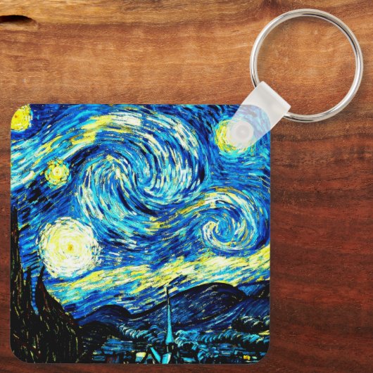 Starry Night, Hitch Cover Schlüsselanhänger (Rückseite)