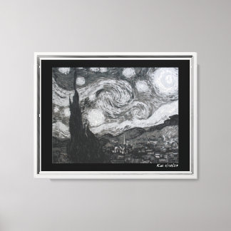 Starry Night I Vincent Van Gogh Leinwanddruck