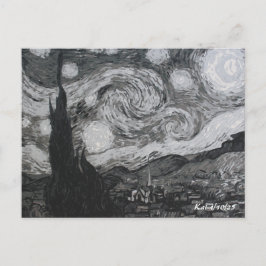 Starry Night I Vincent Van Gogh Postkarte