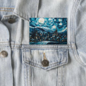 Starry Night in der Stadt Button (Insitu)