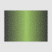 Starry Night in Shiny Lime Green Seidenpapier (Vorderseite)