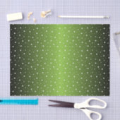 Starry Night in Shiny Lime Green Seidenpapier (Handwerk)