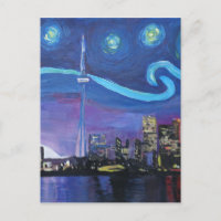 Starry Night in Toronto mit Van Gogh Inspiration