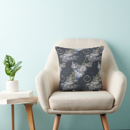 Starry Night in Whitby Cushion Kissen (Stuhl )
