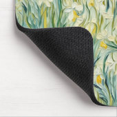 Starry Night inspiriert Blumenfarbe Texturierte Ar Mousepad (Ecke)