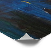 "Starry Night Interpretation" Poster (Ecke)