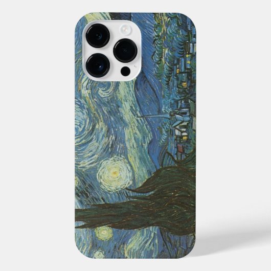 Starry Night iPhone Hülle (Rückseite)
