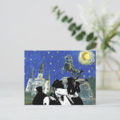Starry Night Jackson Square Postkarte (Stehend Vorderseite)