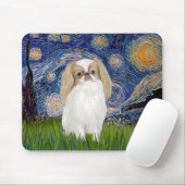 Starry Night - Japanisches Kinn (Zitrone 1) Mousepad (Mit Mouse)