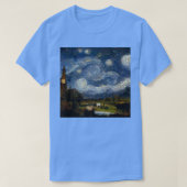 Starry Night John Constable Premium T - Shirt (Design vorne)