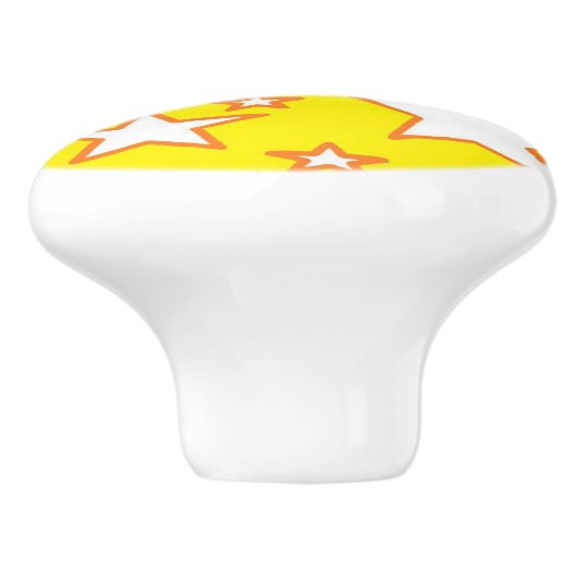 Starry Night Keramikknauf (Seitenansicht)