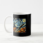 Starry Night Knife Koch Halloween Kaffeetasse (Links)